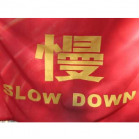 china-slow-down-red-flag-sign