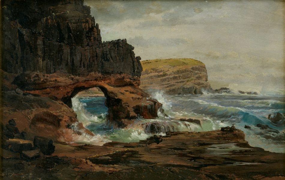 Tunnel Rock, Cape Schanck, Victoria Nicholas Chevalier 1862