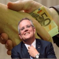 Sly ScoMo caught in another “money for mates” visa scandal
