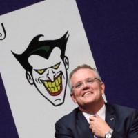 Morrison plays the Joker as government collapses