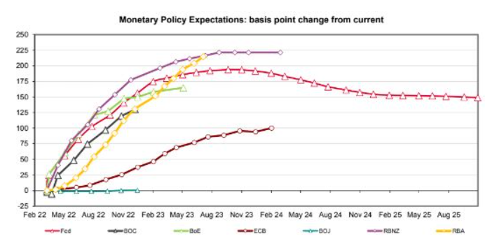 Market cash rate expectations