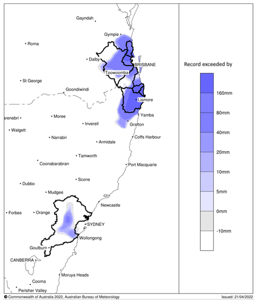 Rainfall records