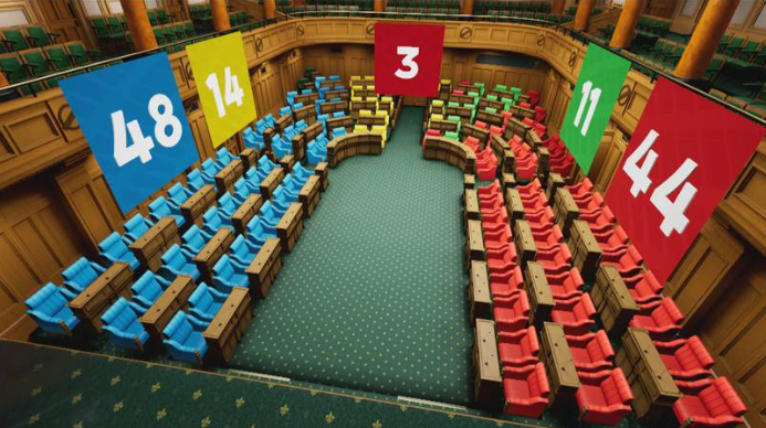 NZ seats in parliament