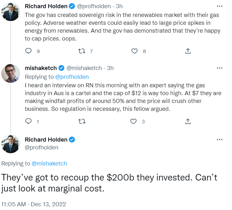 Richard Holden Tweet